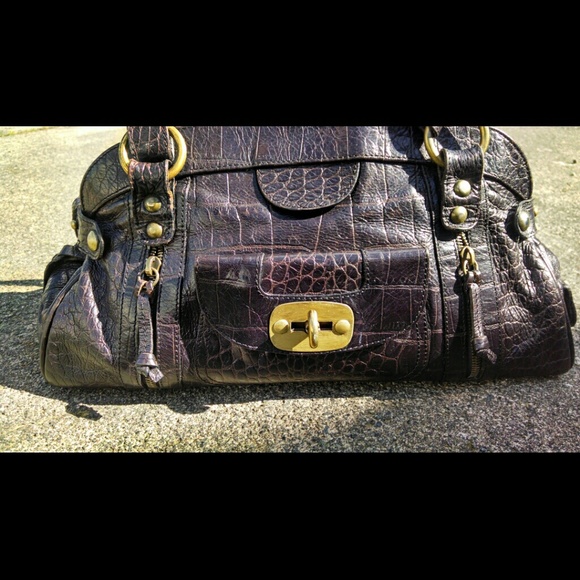 NEW LOW PRICE!!! VIA REPUBBLICA ITALIAN SATCHEL - Picture 2 of 4